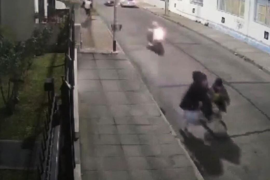 Captura de una cámara de seguridad de Wilde.