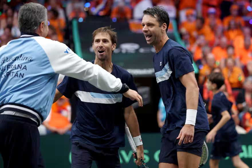 Frana y el dobles con Zeballos y Molteni, los grandes cambios que ilusionan a Argentina