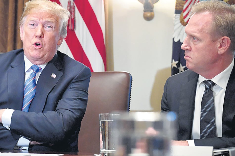 Trump no ha dicho si quiere que Shanahan sea permanentemente su secretario de Defensa.