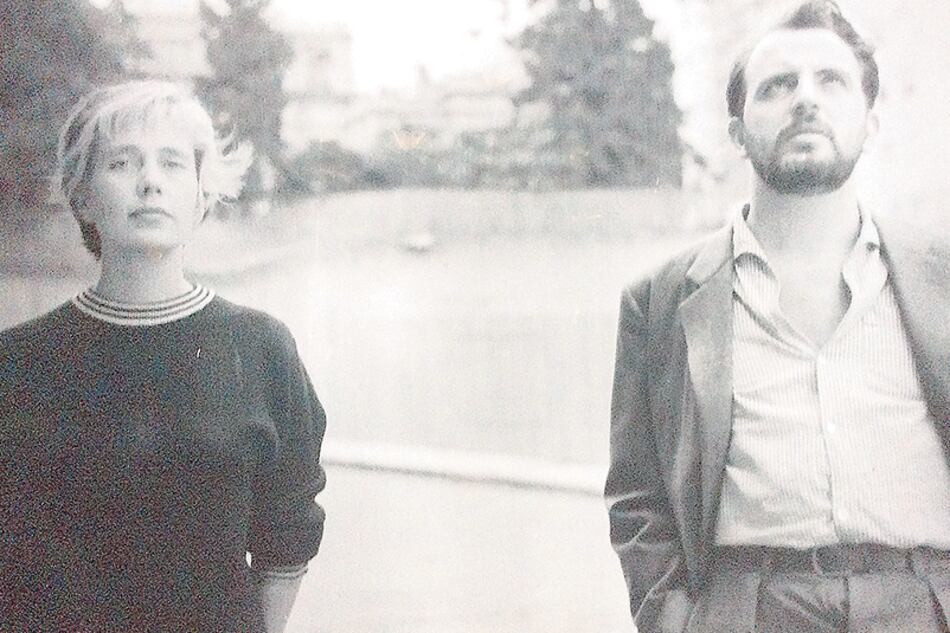 Felka y Greco en el Pasaje.