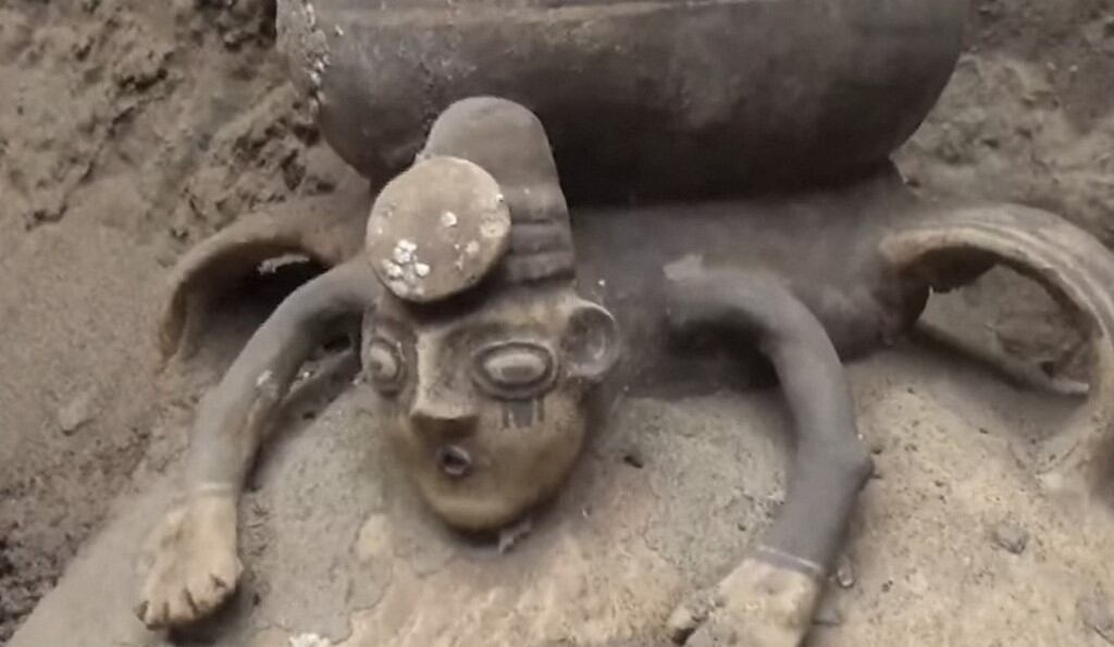 El hallazgo se produjo en la provincia de Huaral, unos 75 km al norte de Lima.  