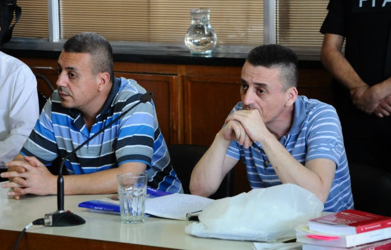 Los hermanso Fadel Barakat y Barakat Barakat en el juicio en Catamarca 