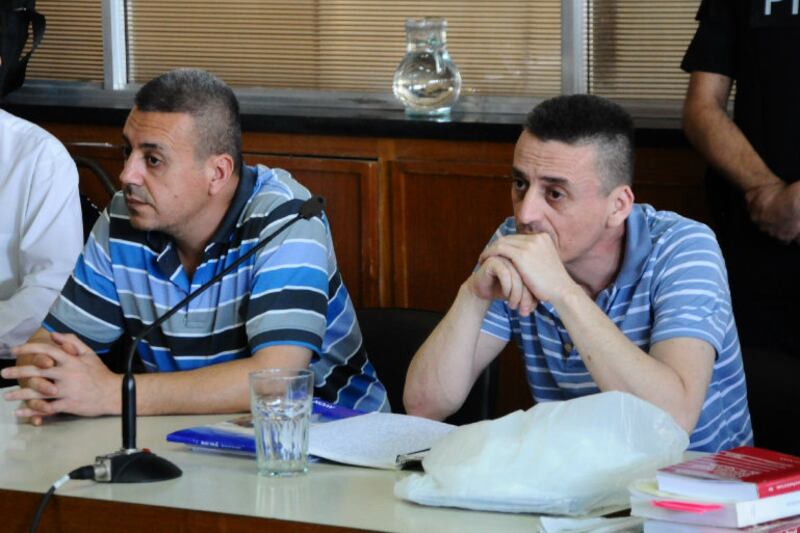 Los hermanso Fadel Barakat y Barakat Barakat en el juicio en Catamarca