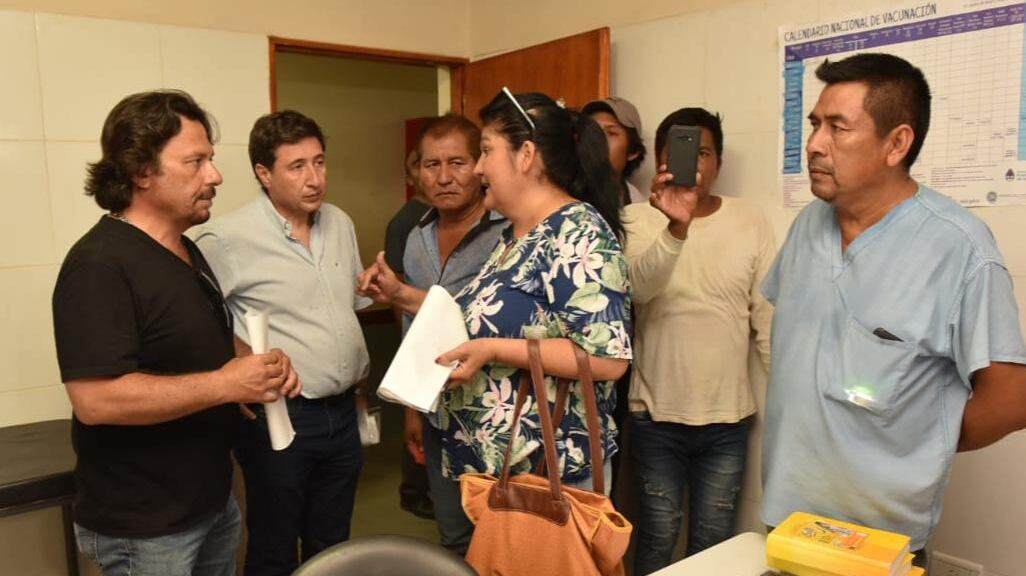 Arroyo y Sáenz en la recorrida que hicieron por el norte salteño