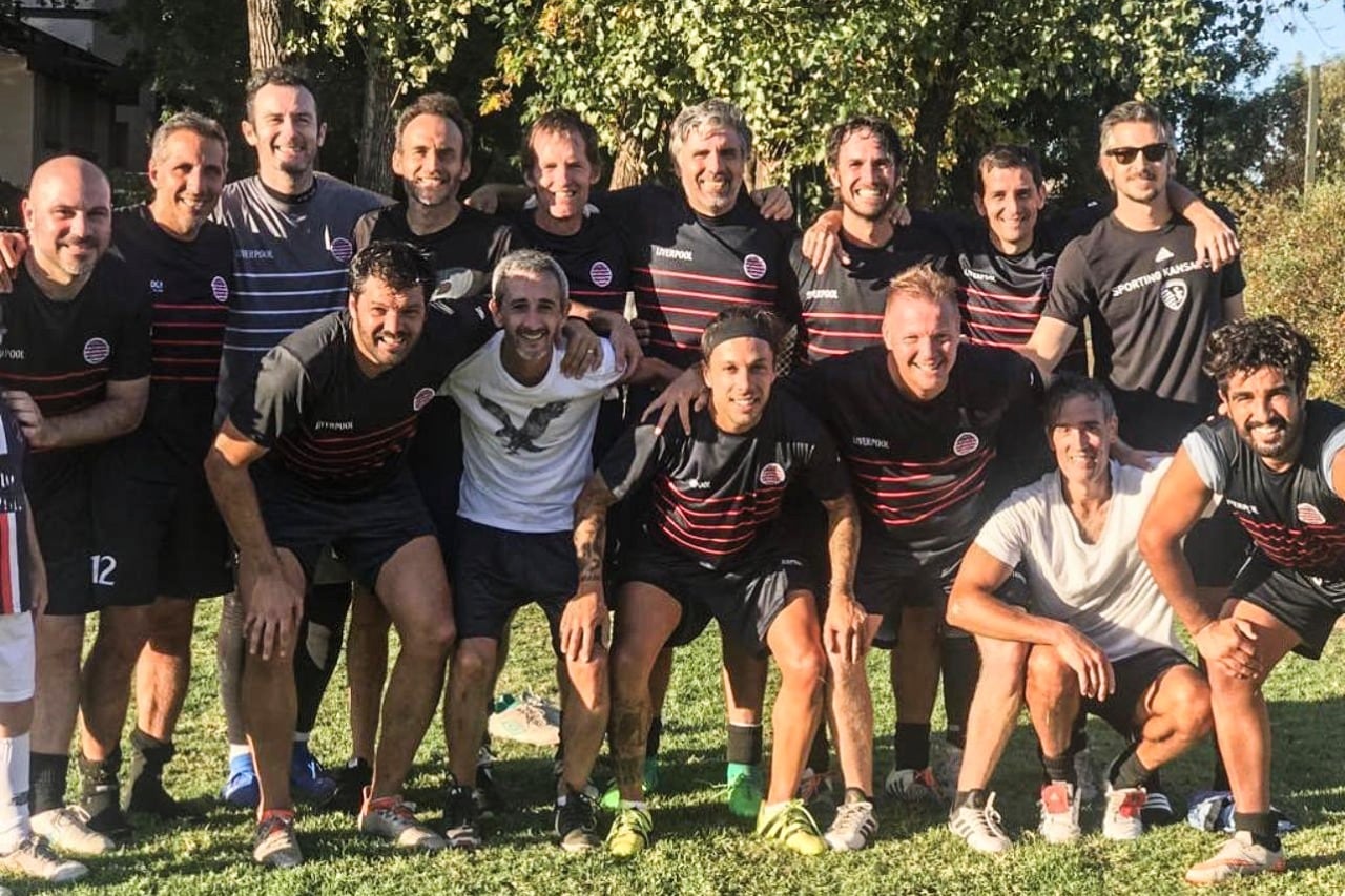 El equipo Liverpool, donde juegan el fiscal Luciani y el presidente del tribunal que juzga a CFK.