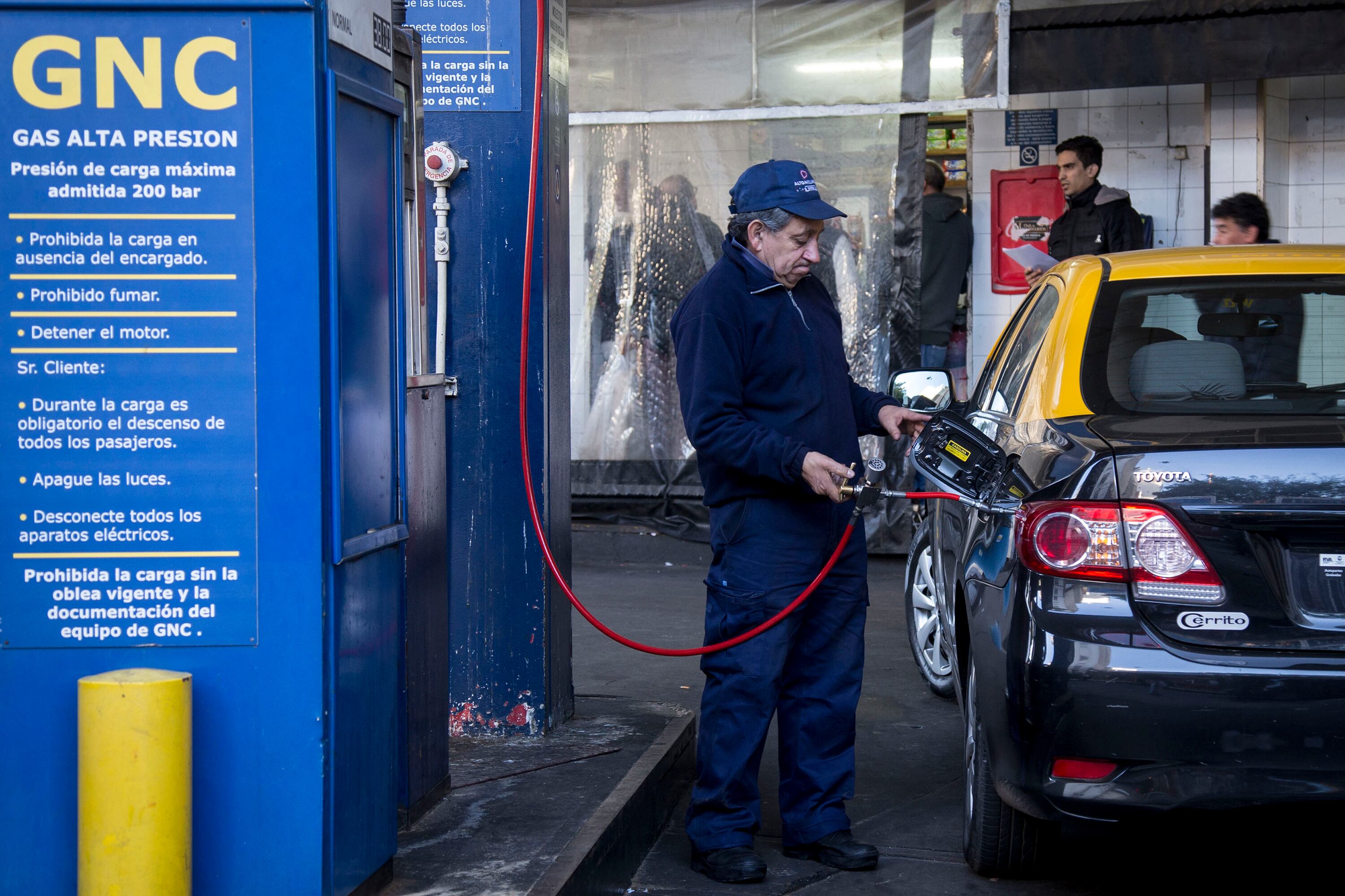 El GNC aumenta por la actualización trimestral de contratos. 