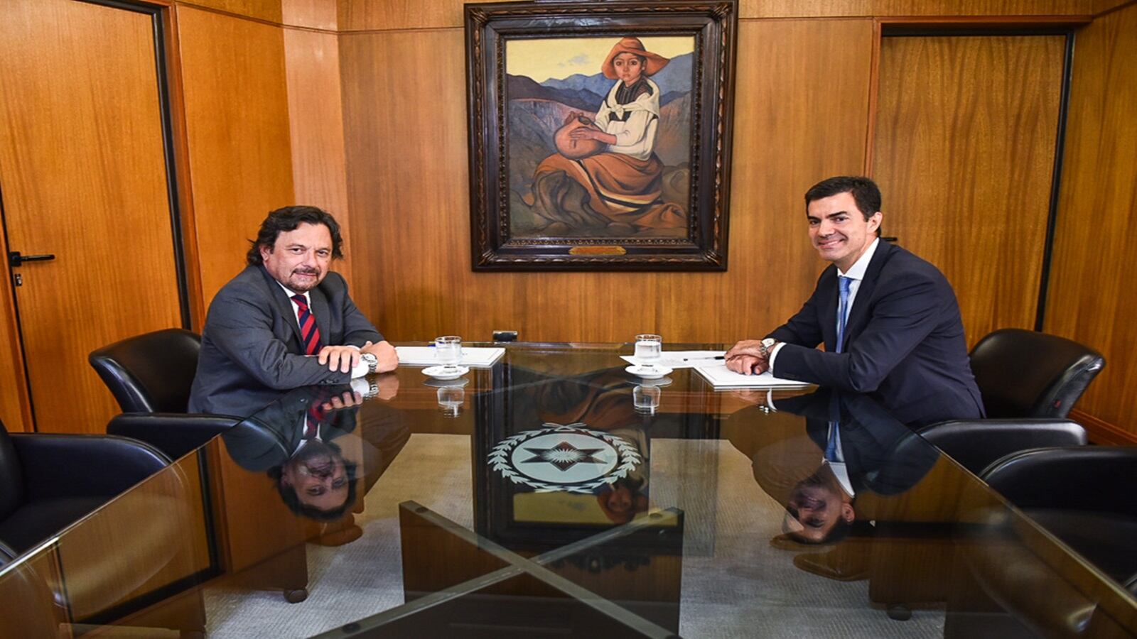 Gustavo Sáenz y Juan Manuel Urtubey