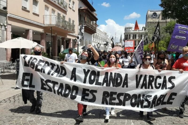 Pedidos de libertad para Yolanda Vargas en 2021