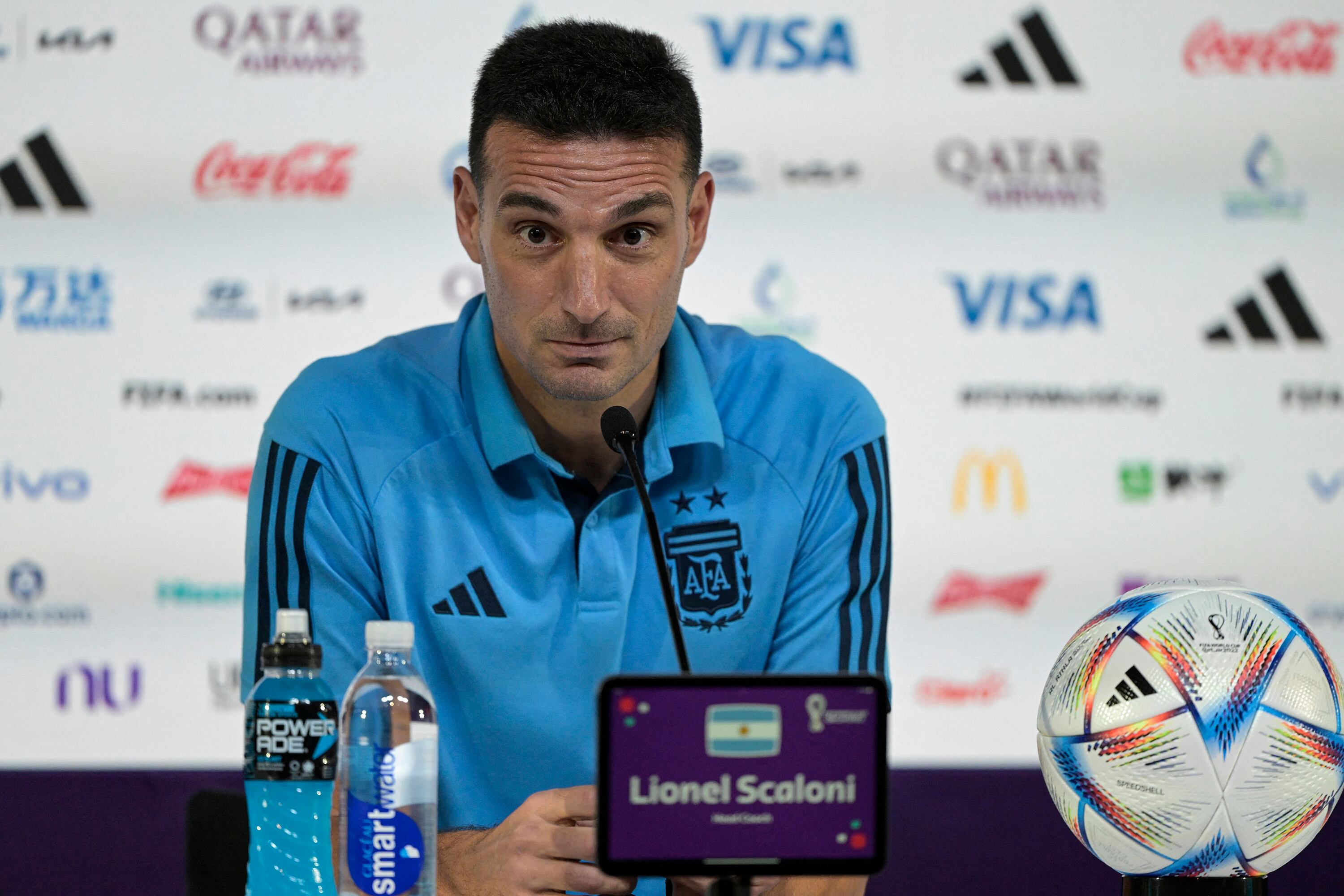 Lionel Scaloni, técnico de la Selección argentina.