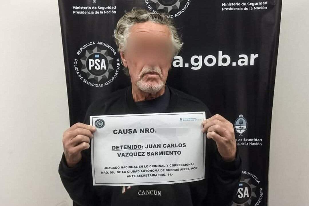 El represor Juan Carlos Vázquez Sarmiento.