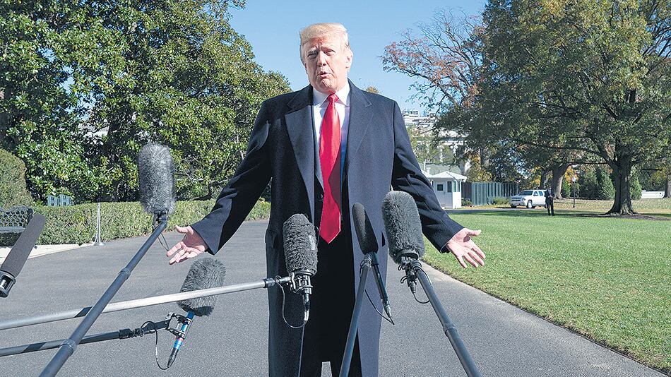 Trump estuvo haciendo campaña desde Missouri hasta Florida, pasando por Montana, Georgia o Tennessee.