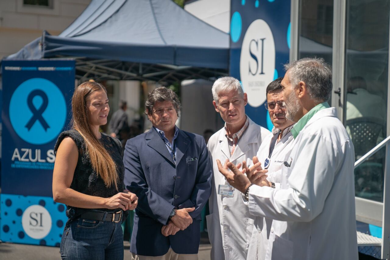 Macarena Posse es reconocida en San Isidro por su trabajo durante la pandemia. 