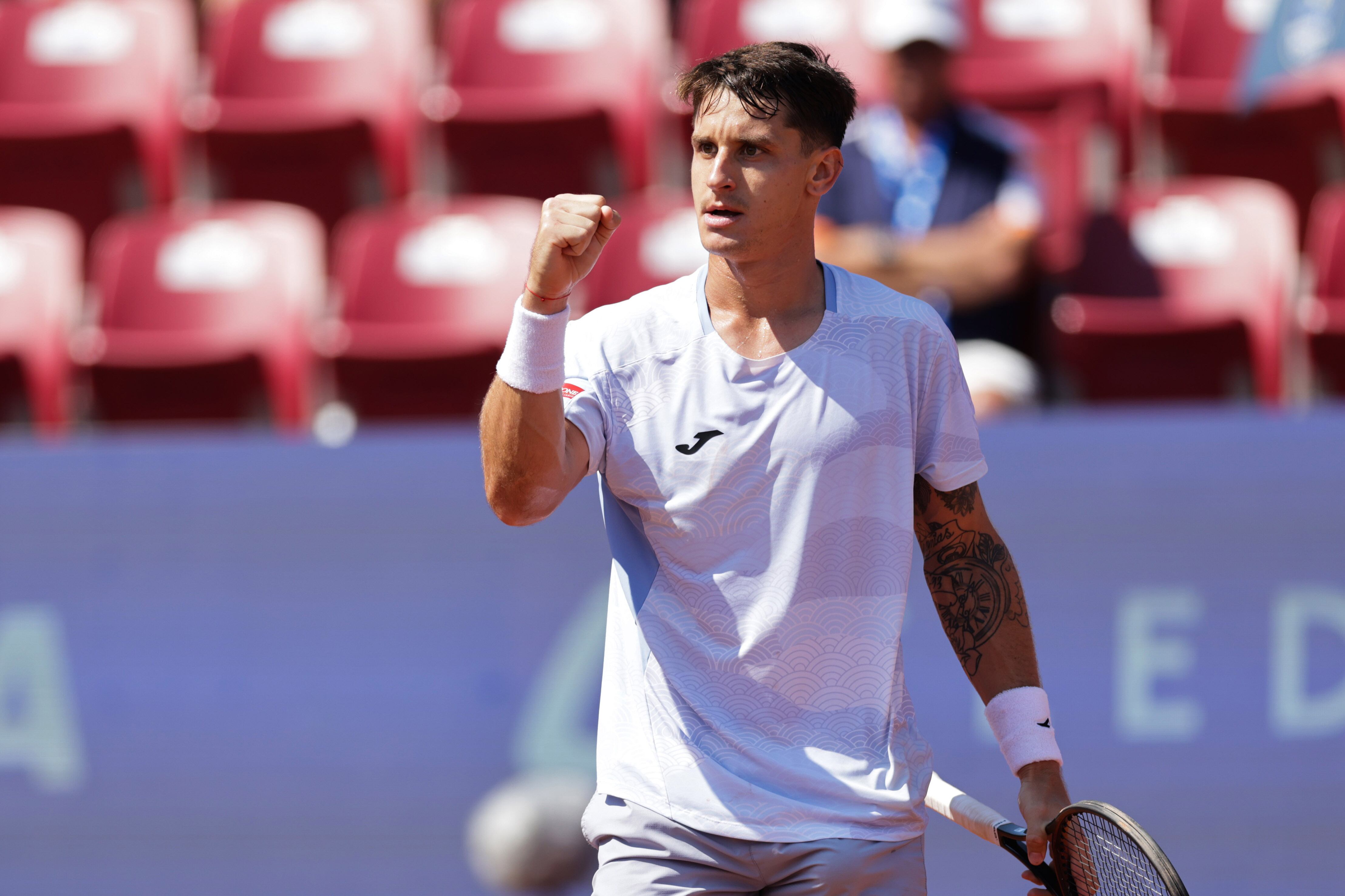 Ugo Carabelli en pleno festejo