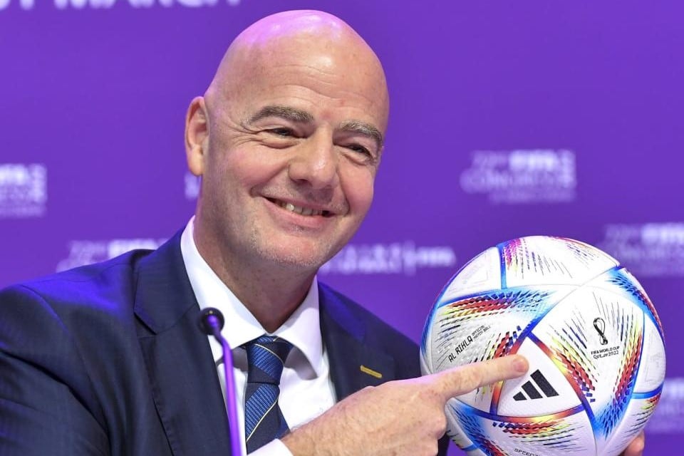 Gianni Infantino, presidente de la FIFA