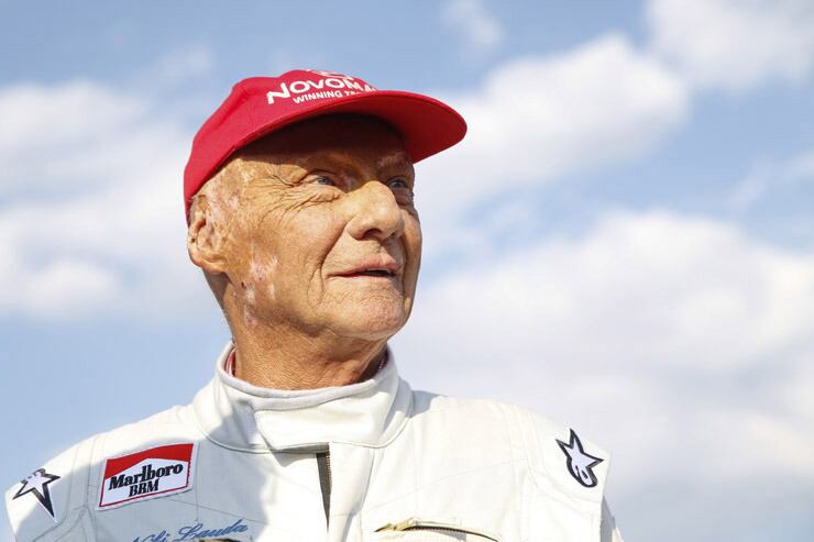 Niki Lauda, uno de los grandes campeones de la F1.