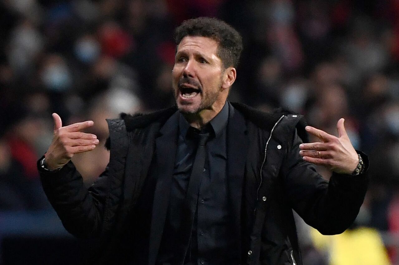 El Cholo Simeone y su Atlético, con la mente en la Champions