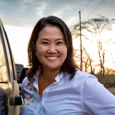 Keiko Fujimori. Fuente: Twitter de Keiko Fujimori.