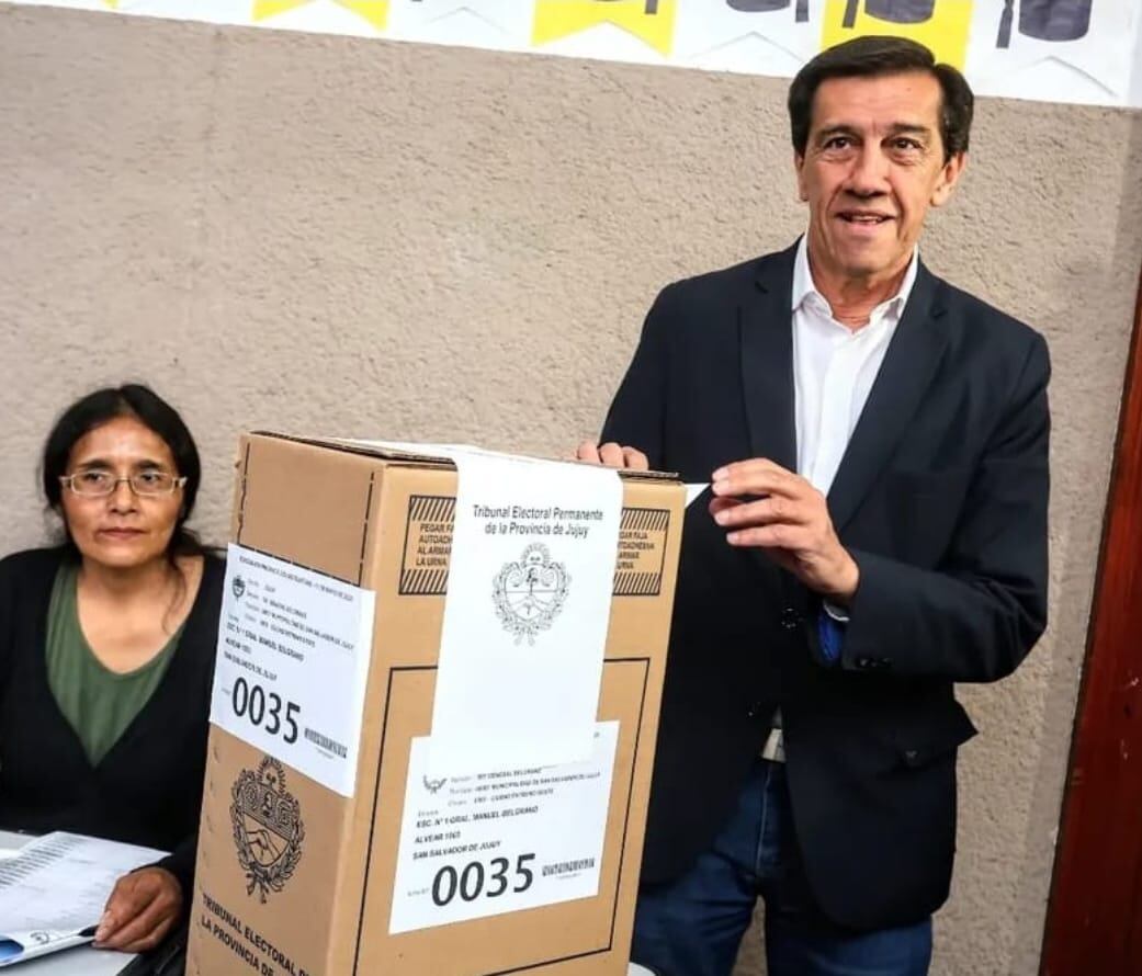 Gobernador jujeño Carlos Sadir.