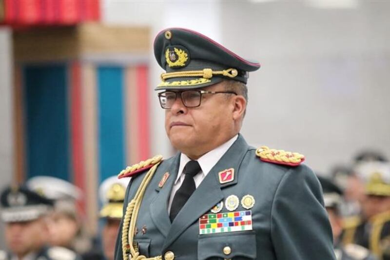 Juan José Zúñiga, hasta hace poco comandante general del Ejército boliviano, lideró a los militares sublevados en La Paz.