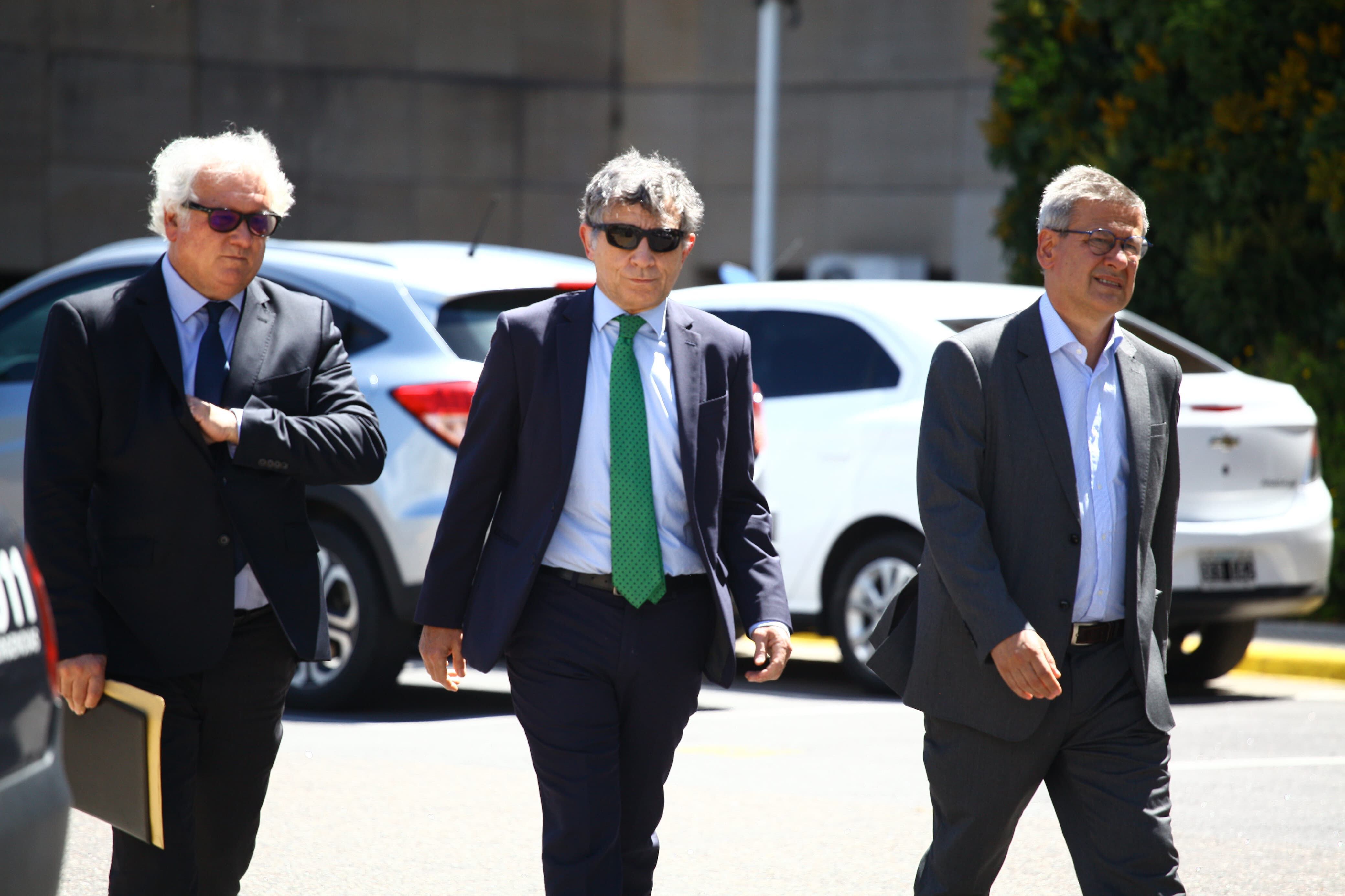 Fabián "Pepín" Rodríguez Simón ingresa a los tribunales de Comodoro Py.