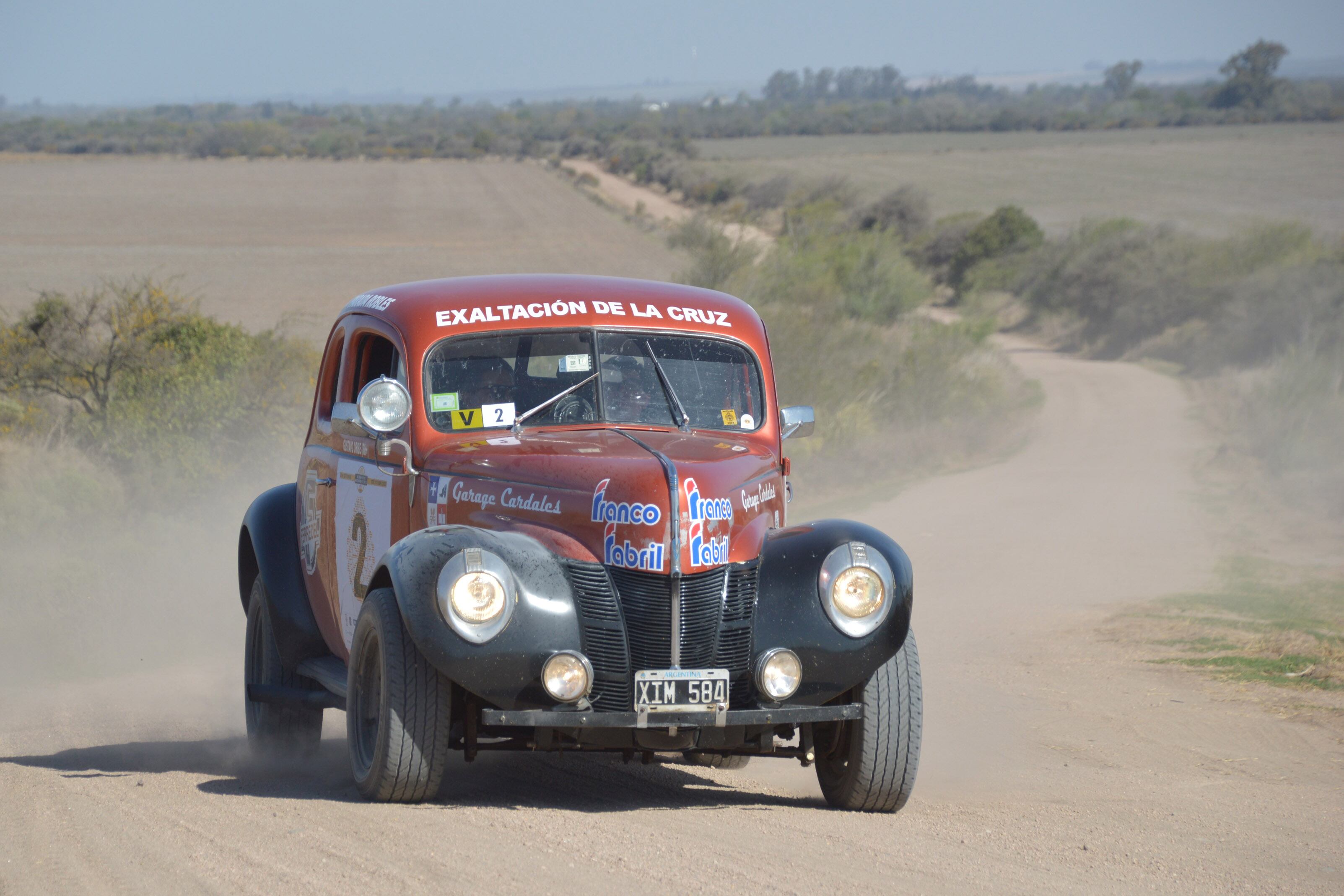 La coupe Ford de 1940 de Gustavo y Grecorio Oribe.