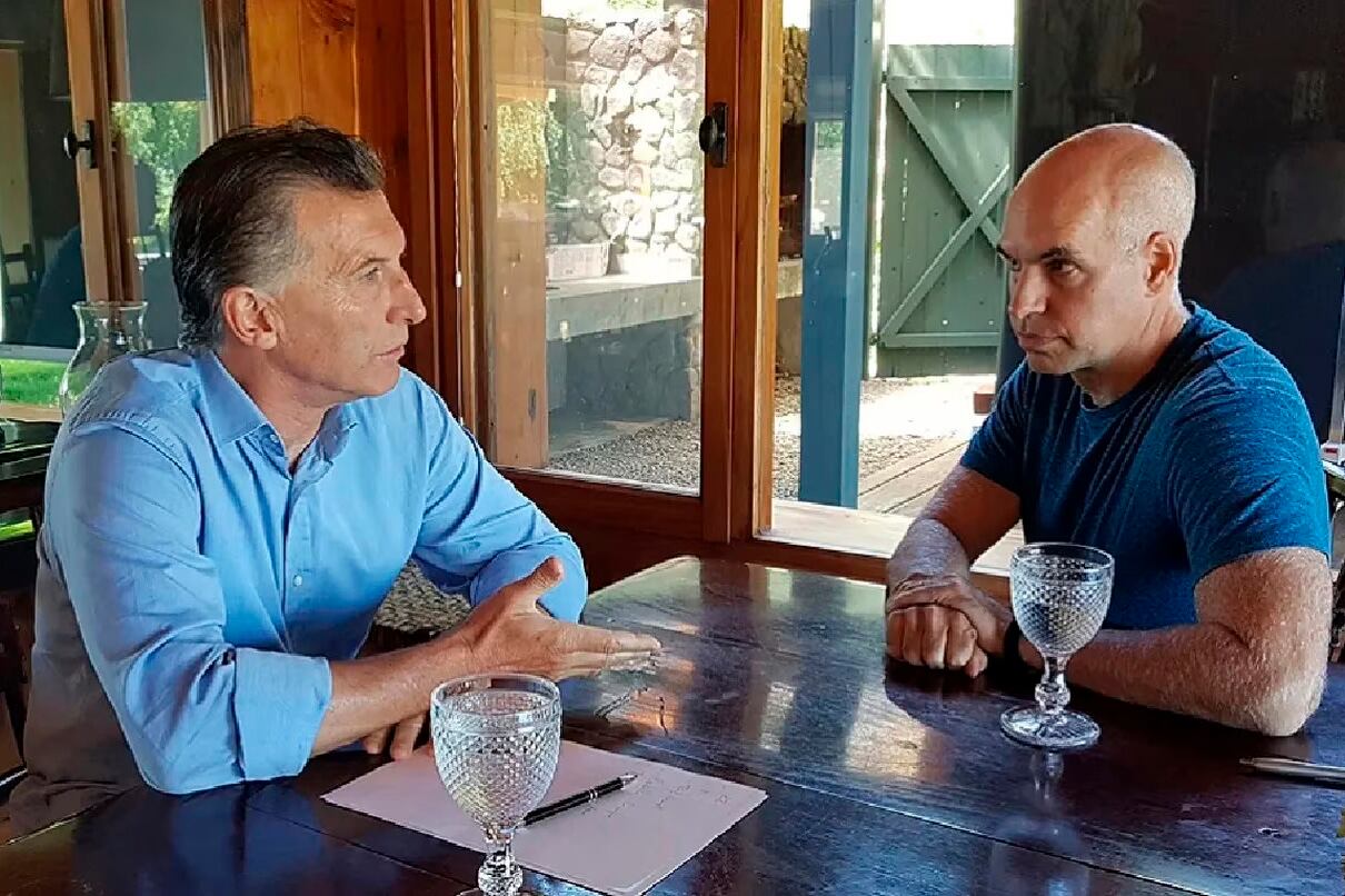 Macri y Larreta, tiempo atrás