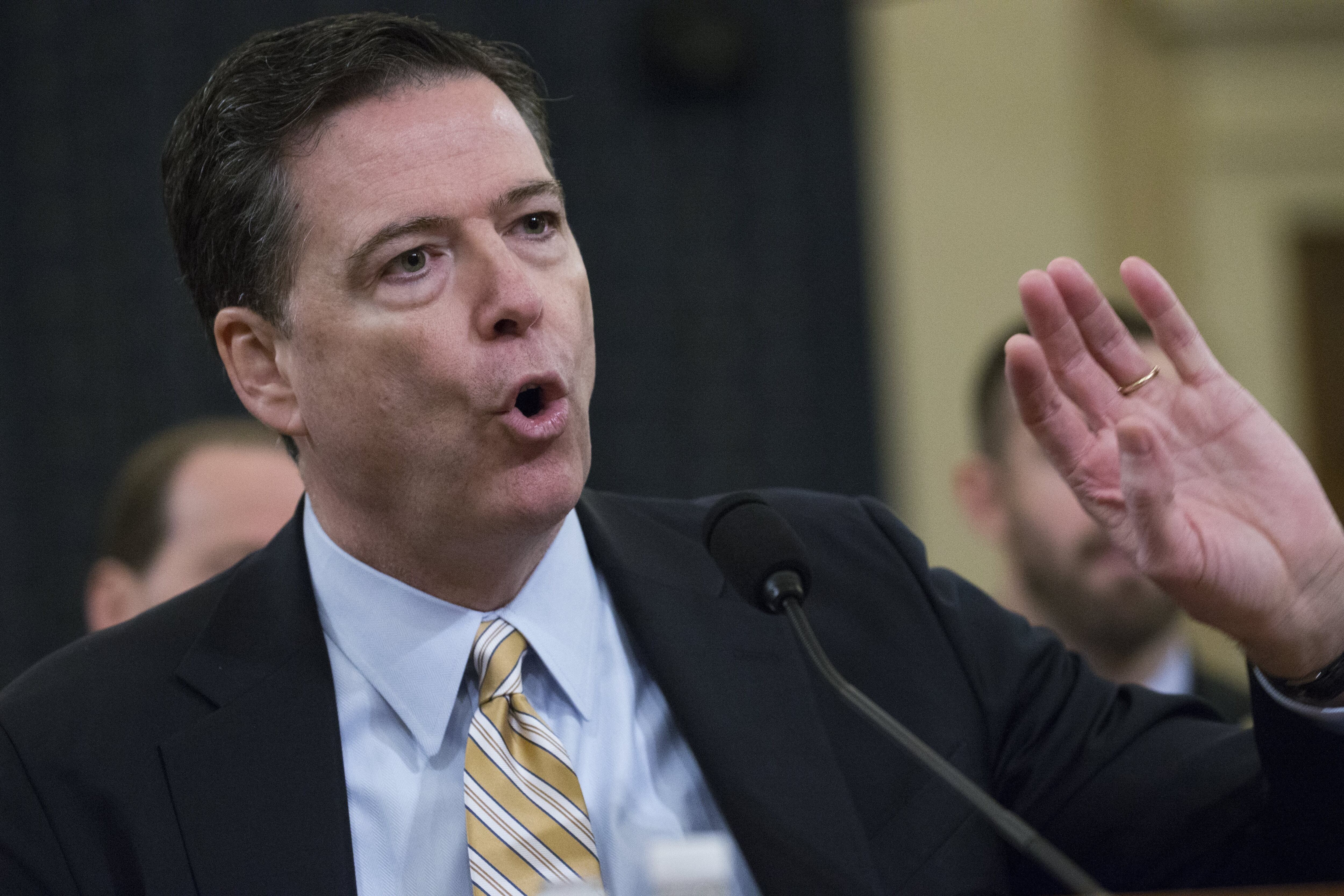 James Comey, titular del FBI.