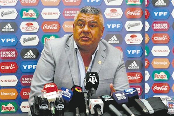 Tapia encabezó ayer una reunión de Comisión en la sede de la AFA sobre la calle Viamonte.