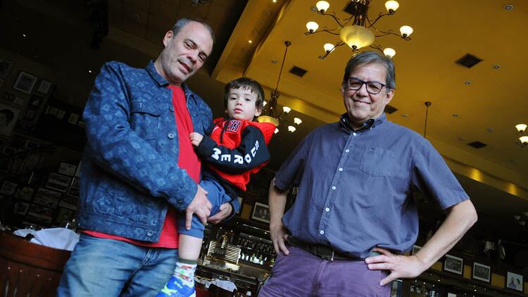 Ildefonso Pereyra y Adrián Placenti, dos de los organizadores del festival.