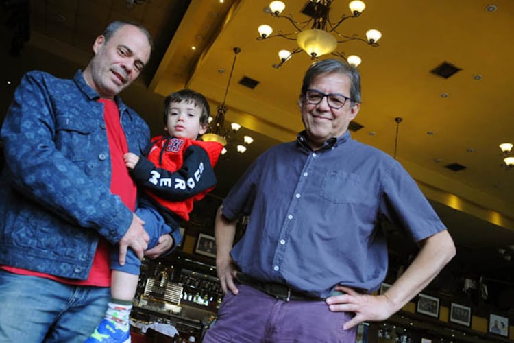 Ildefonso Pereyra y Adrián Placenti, dos de los organizadores del festival.