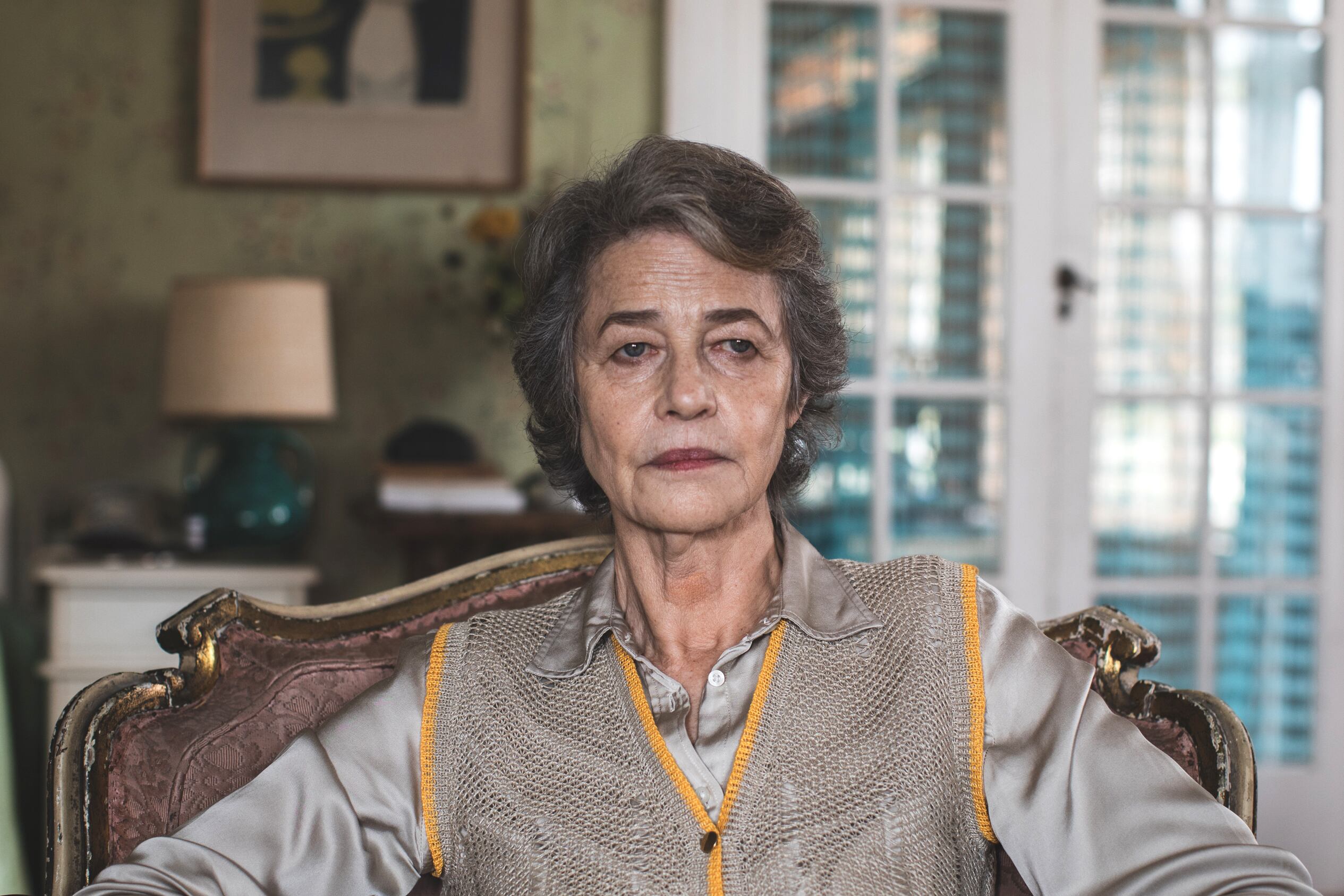 Rampling convenció al director de que su personaje tuviera su edad en el momento.
