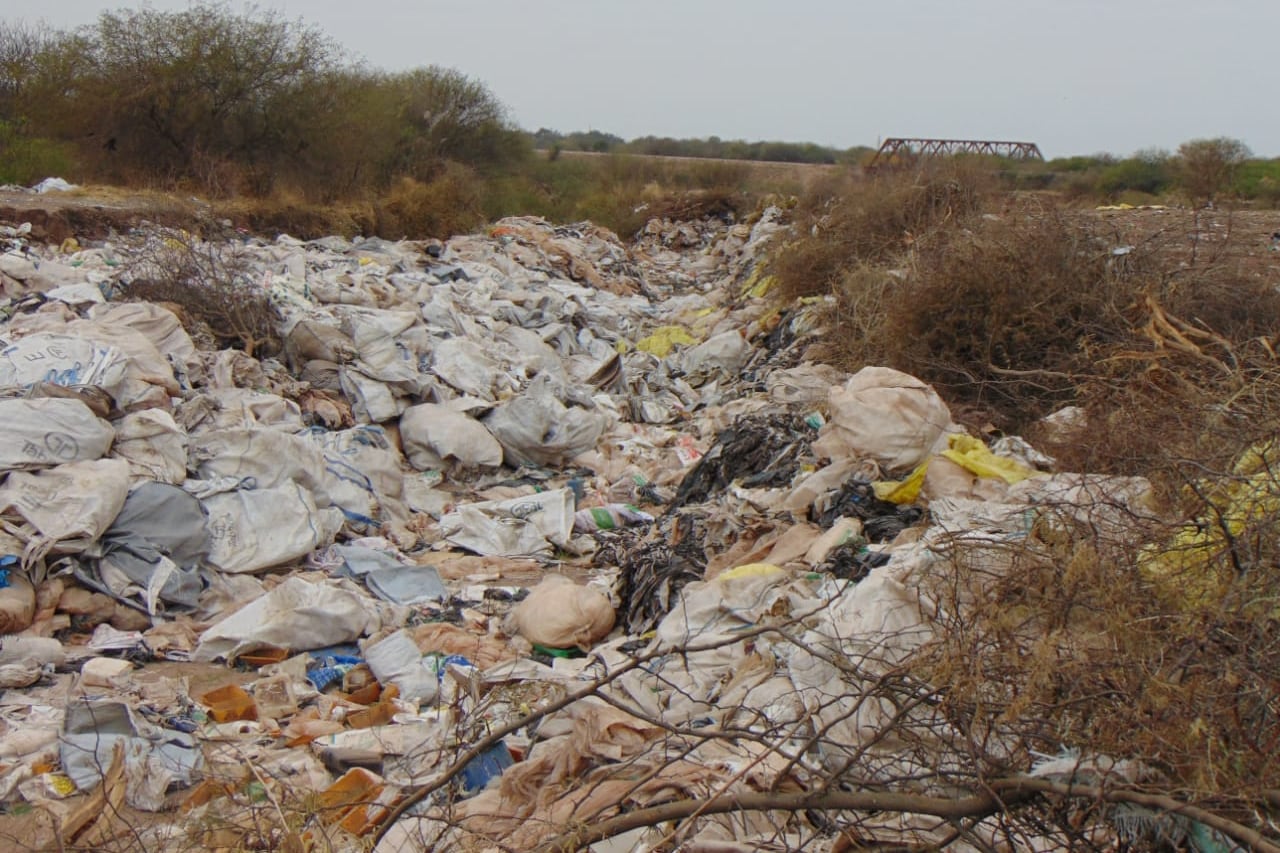 Desechos del agro en Las Lajitas