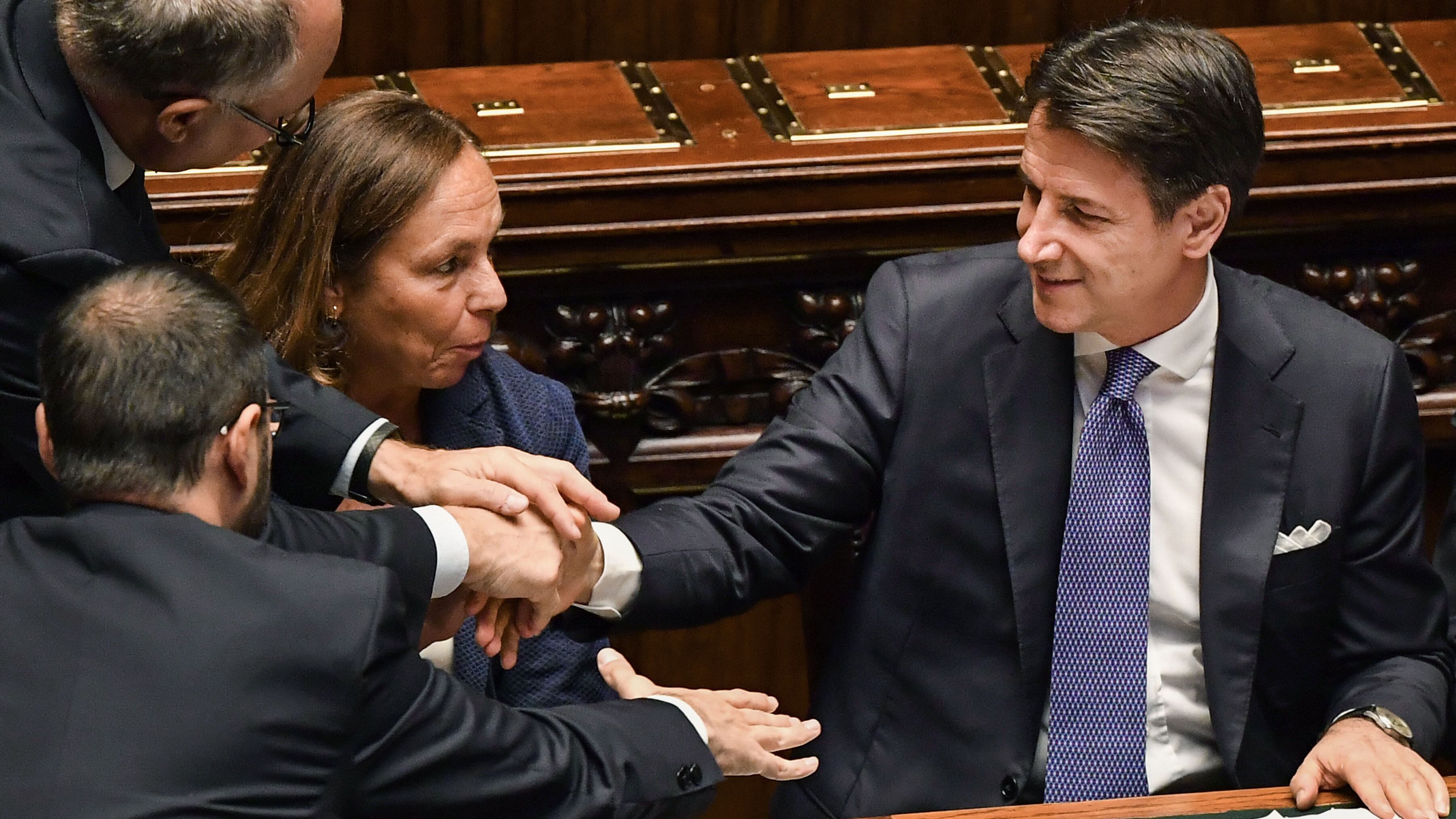 Conte recibió el apoyo en la Cámara de Diputados.