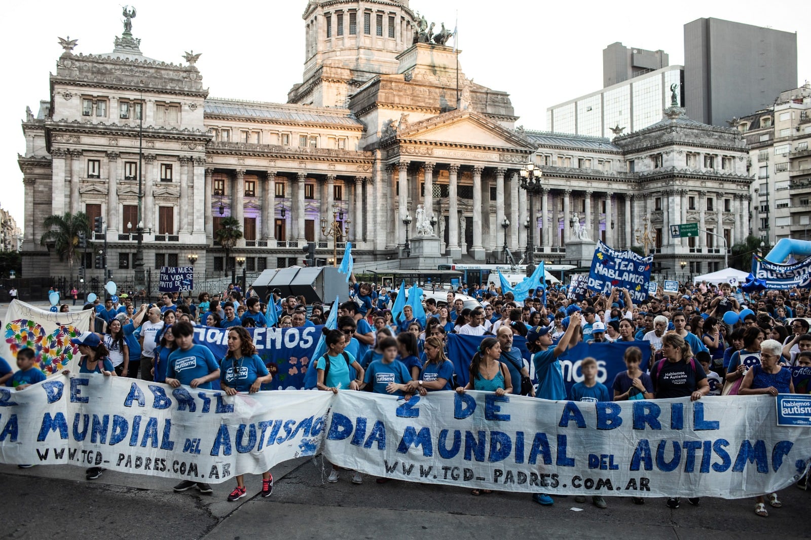 Multitudinario acto en el Congreso para conmemorar la semana del autismo