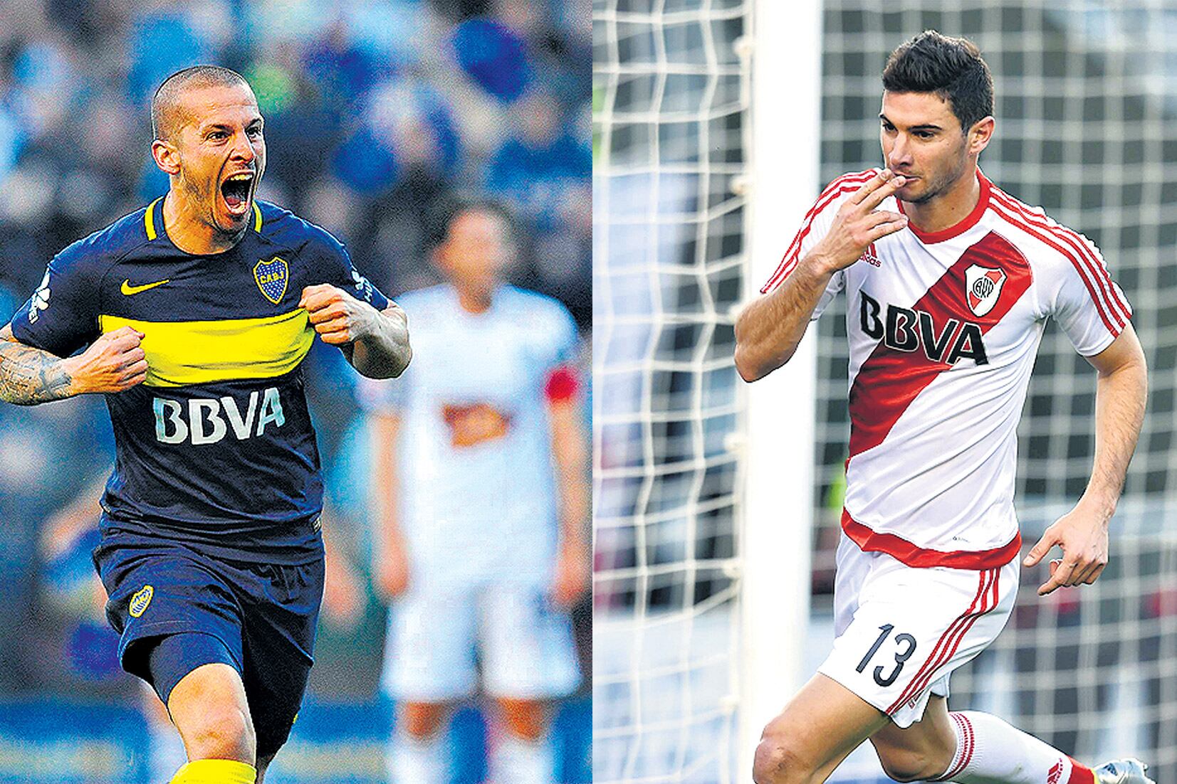 Darío Benedetto, goleador del campeonato. Lucas Alario, carta de triunfo para el Millo.