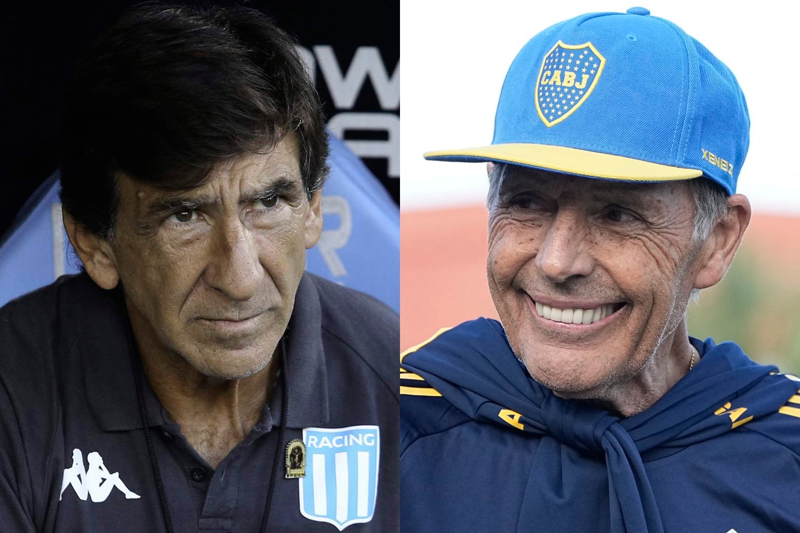 Costas y Russo, los DTs del clásico que se jugará en La Bombonera