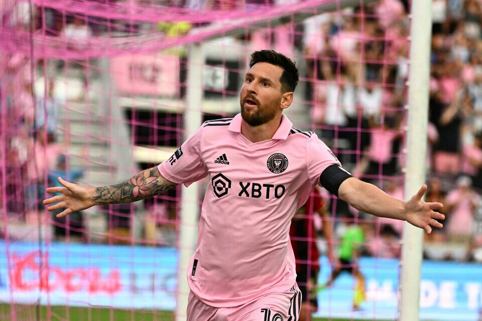 Lionel Messi lleva 7 goles en 4 partidos en Inter Miami.
