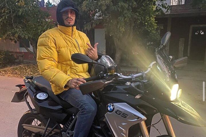Lautaro Coronel, conocido como El Noba, un aficionado por las motocicletas (Instagram El Noba).