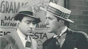 Tito Lusiardo junto a Carlos Gardel