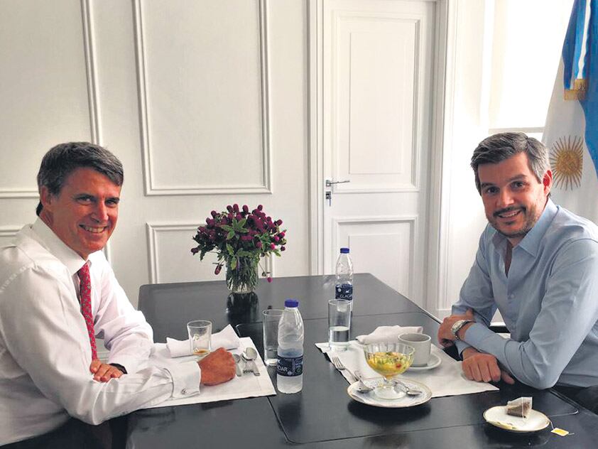 Prat-Gay volvió a Olivos tras su salida del ministerio.