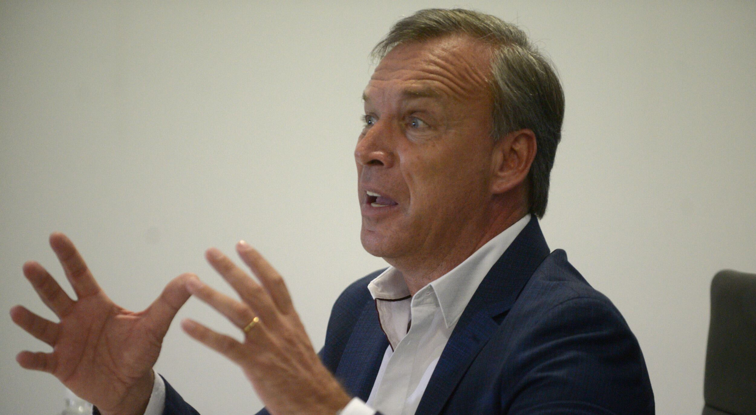 El presidente de Talleres Andrés Fassi.