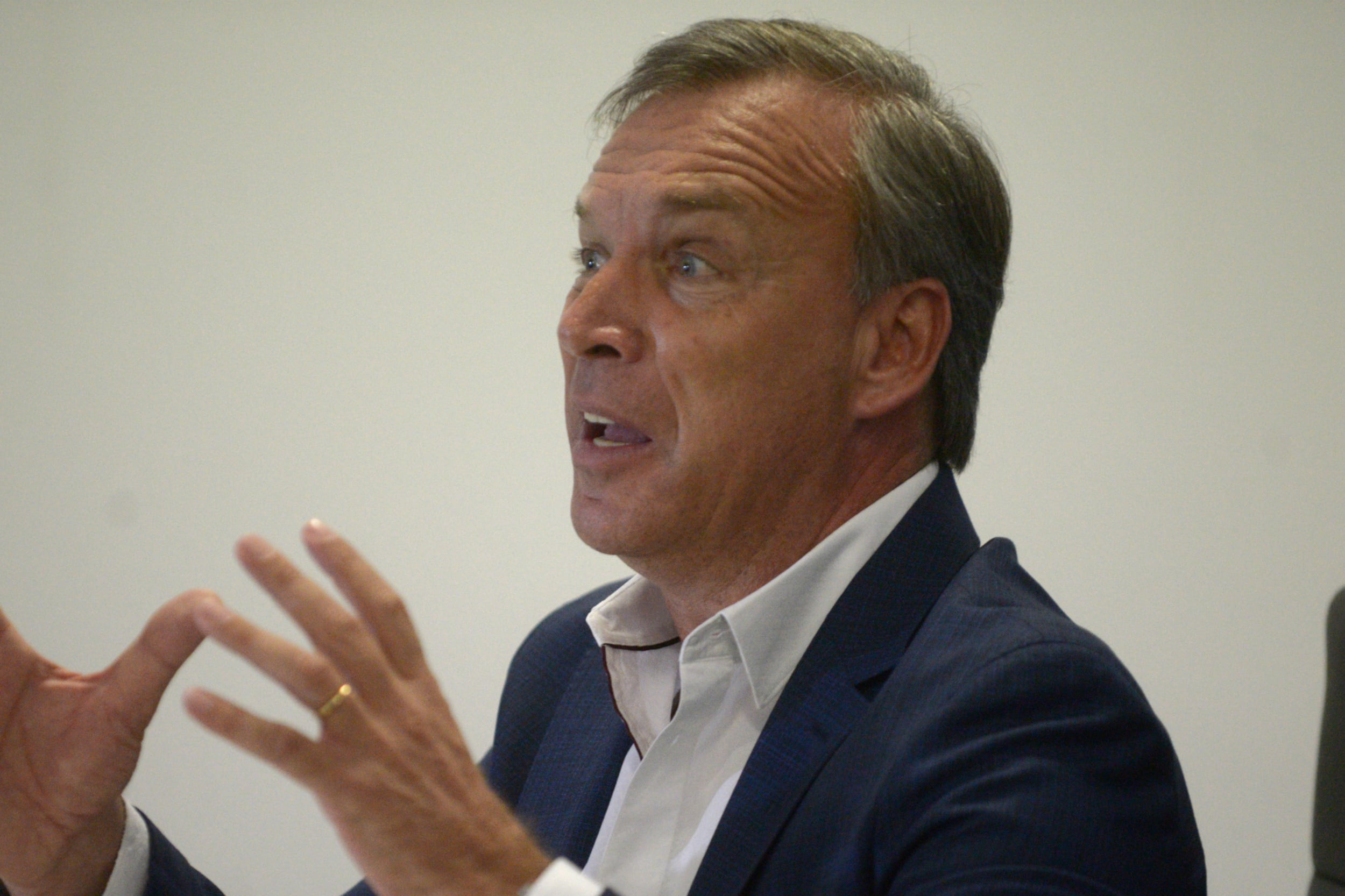 El presidente de Talleres Andrés Fassi.