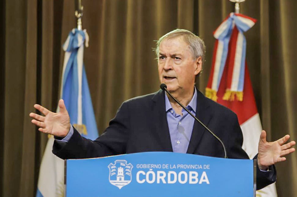 Juan Schiaretti confrontó con Fernández y con Macri. 