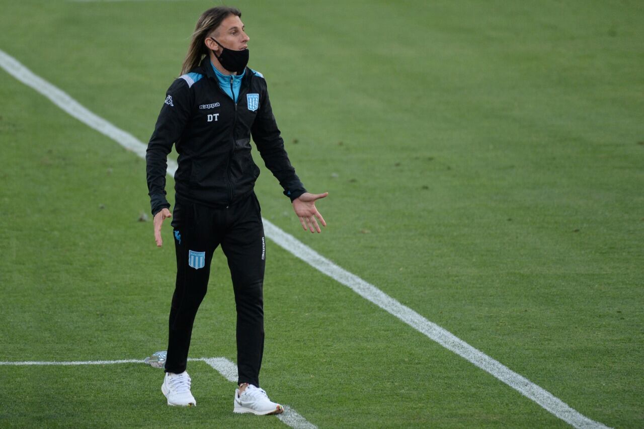 Beccacece, en vísperas de dirigir su último partido en la Academia.