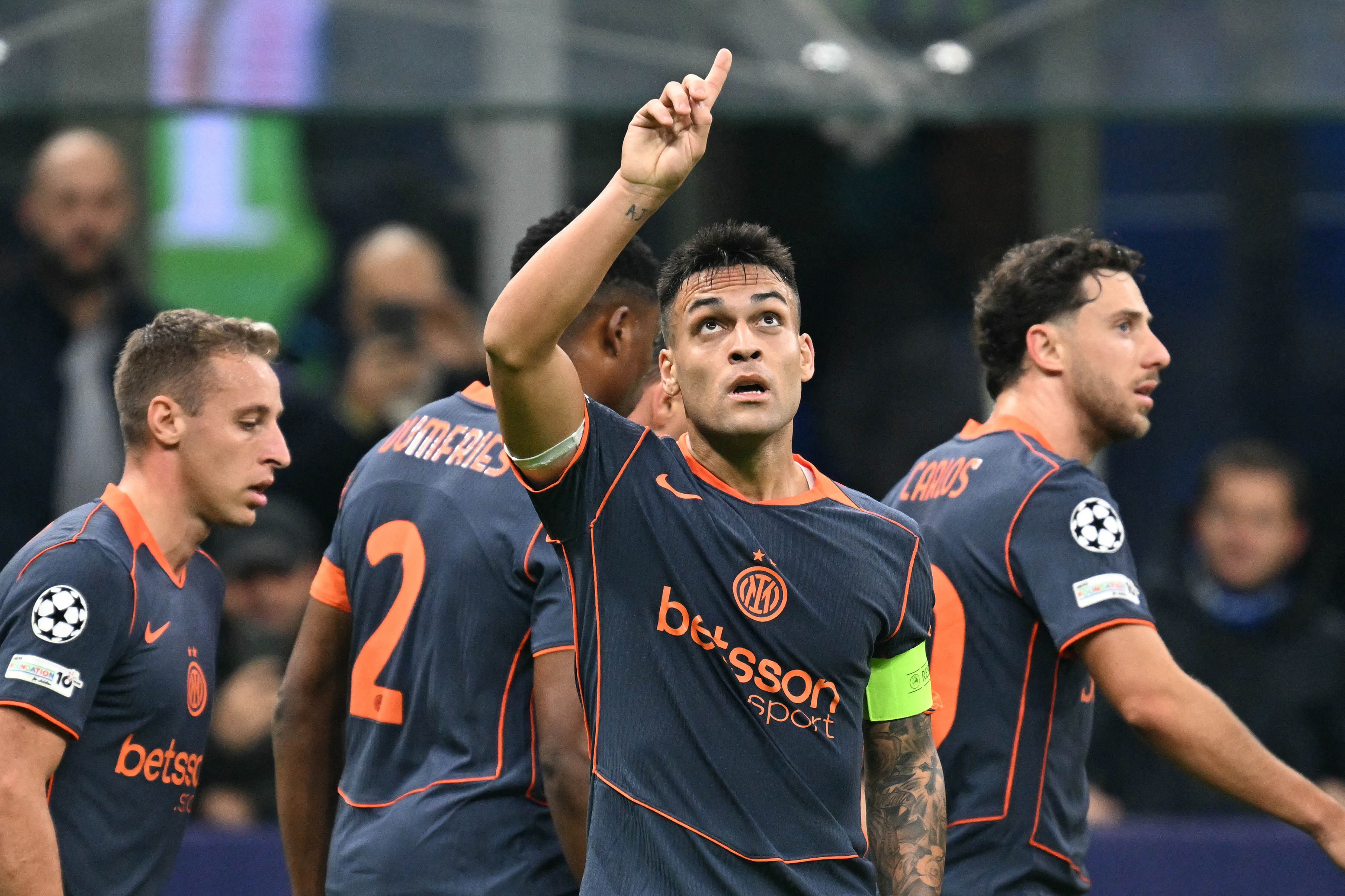 Lautaro lleva cuatro goles en esta Champions.