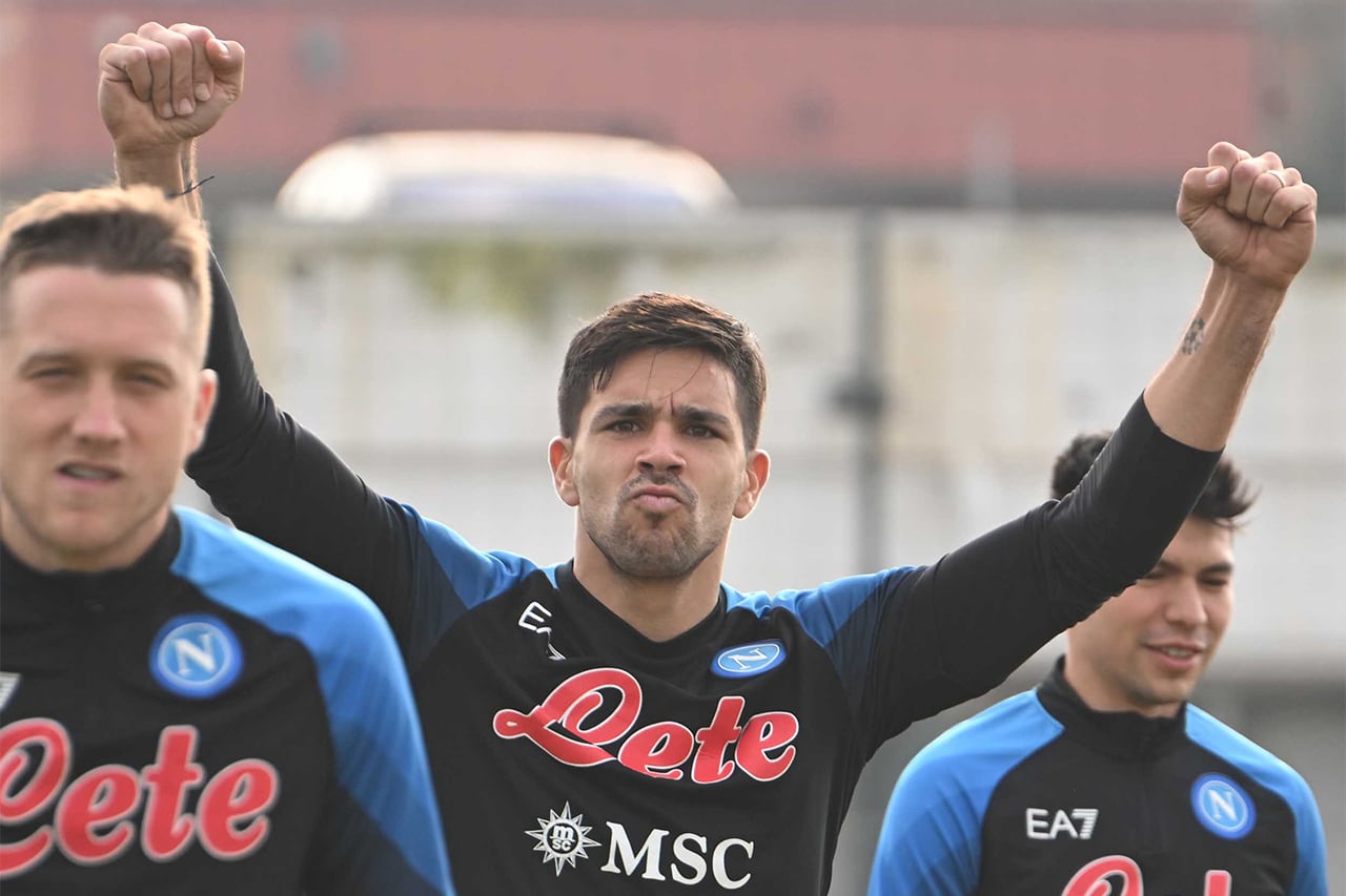 Giovanni Simeone lleva 6 goles en 13 partidos con el Napoli