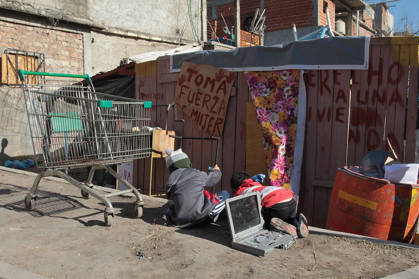 La pobreza afecta al 54,9 por ciento de los jóvenes.
