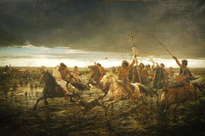 La vuelta del malón, de Ángel Della Valle.