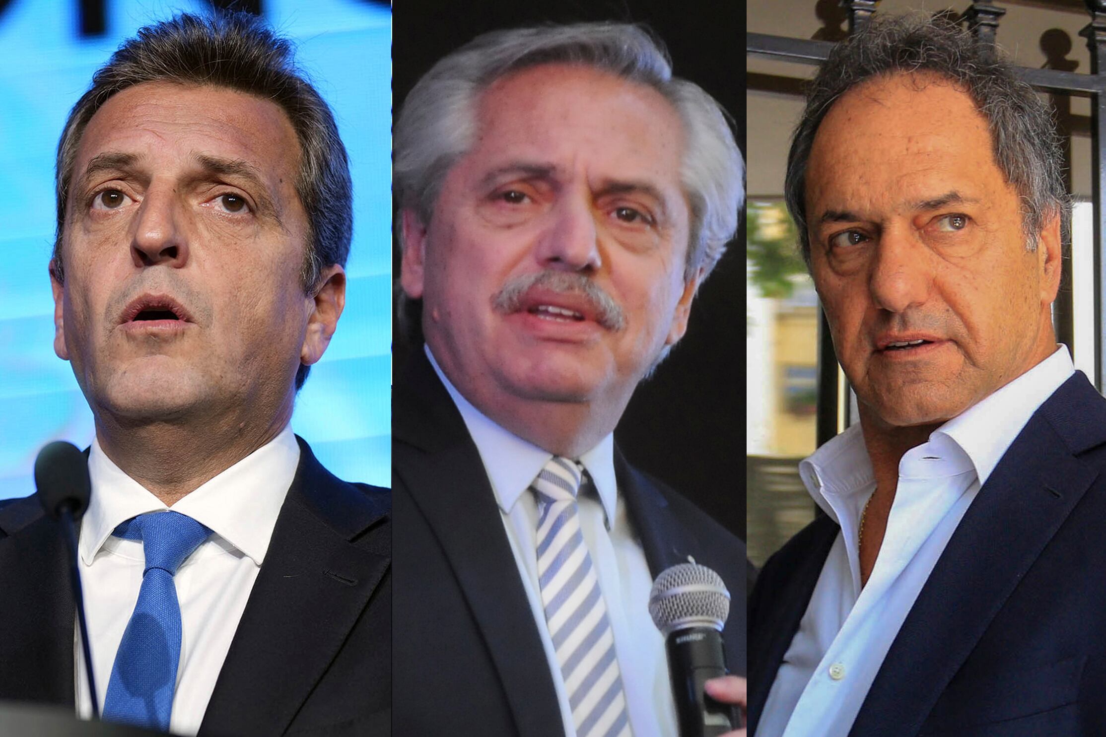Massa, Alberto y ahora Scioli.