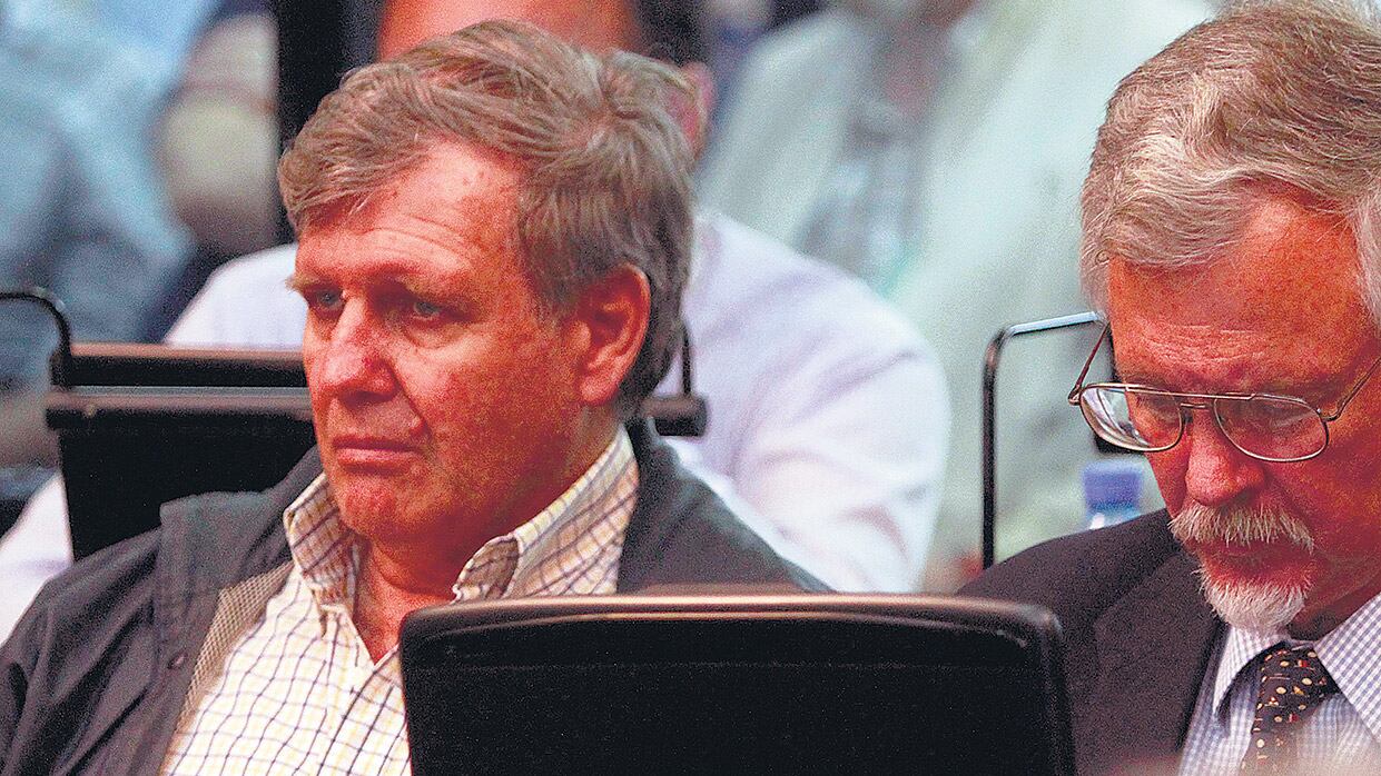 El ex marino Alfredo Astiz cumple dos condenas a cadena perpetua por los crímenes de la ESMA.